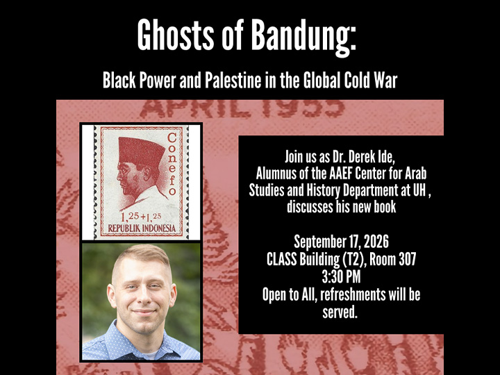 Ghosts of Bandung: Black Power and Palestine in the Global Cold War
