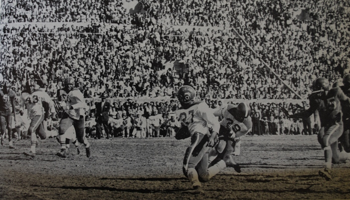 Turkey Day Classic football game 1957 Turkey Day Classic football game 1957