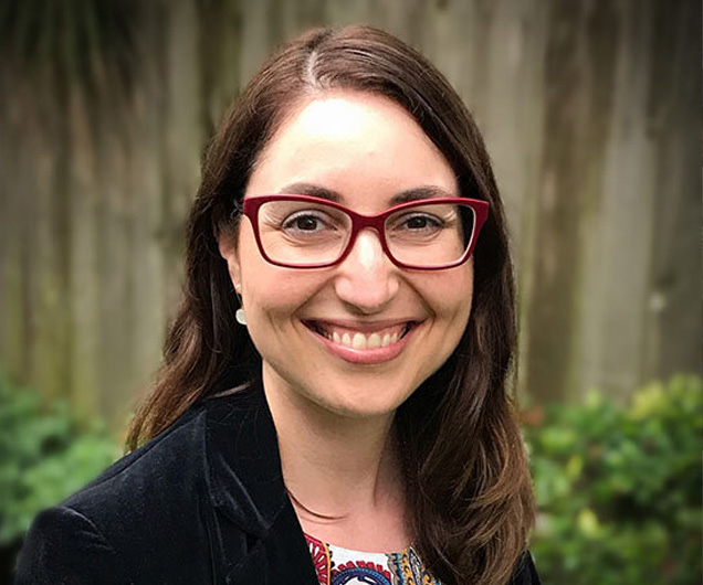 Leandra Zarnow, distinguished professor of history in the College of Liberal Arts and Social Sciences