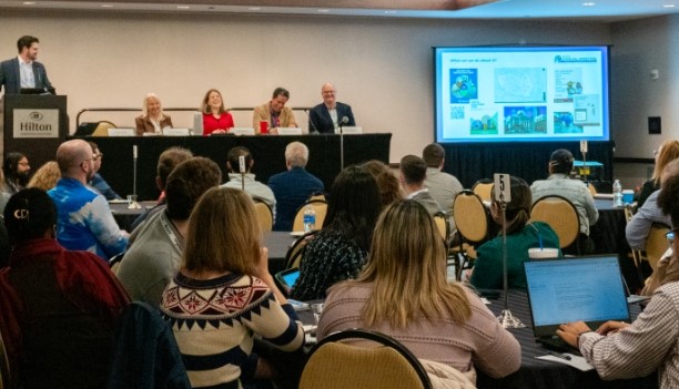 Jaime Gonzalez at the AMS panel discussion