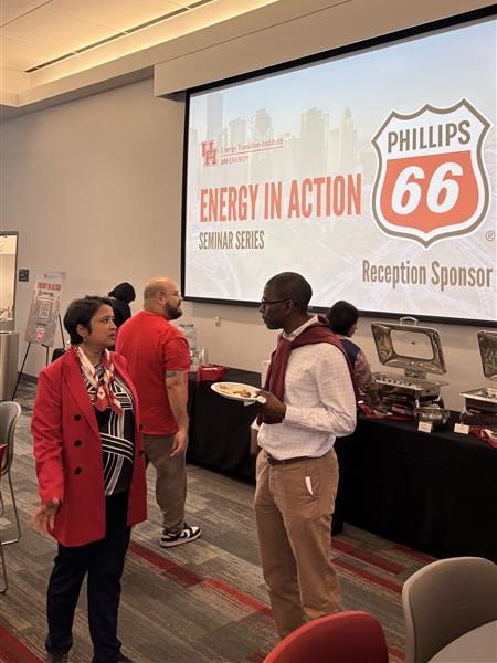 Networking reception sponsored by Phillips 66