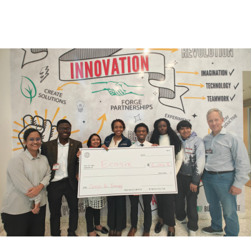Team Ecosix Wins First Place at Coogs For Energy Hackathon