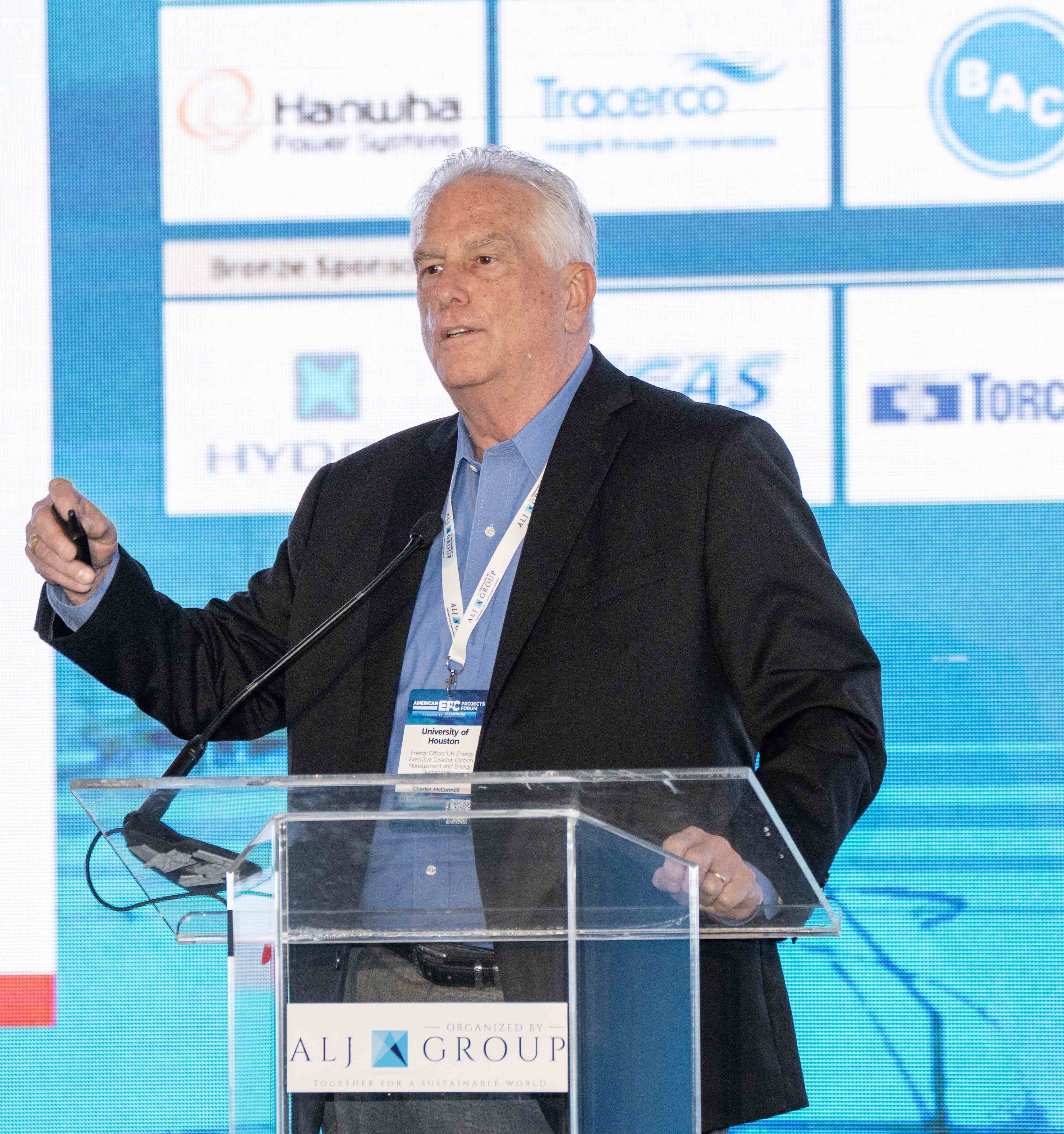 Charles McConnell speaking at the EPC Forum