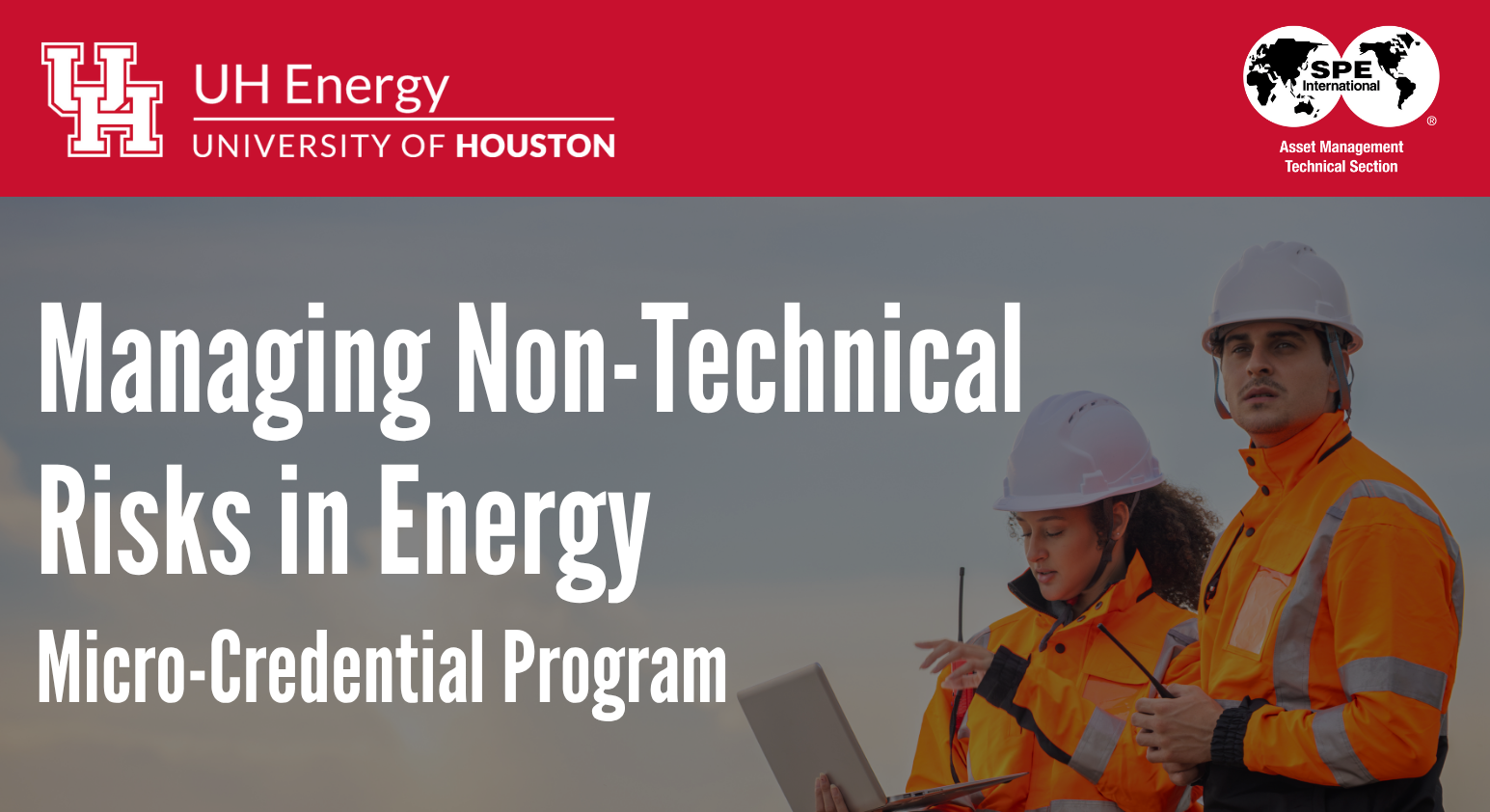 UH Energy Mircro-credential course in managing Technical Risks in Energy