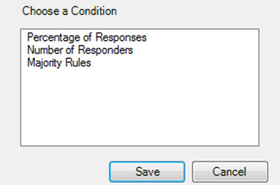 Conditional Branching Screen