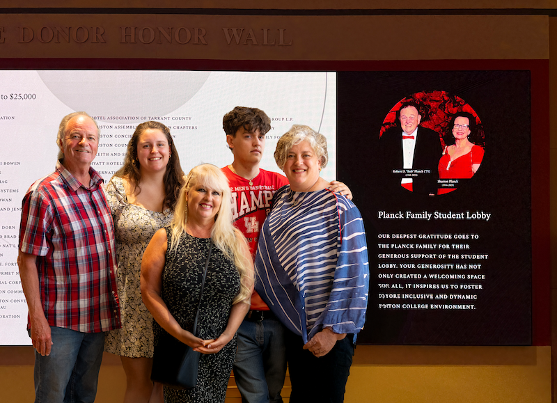 Planck family posing