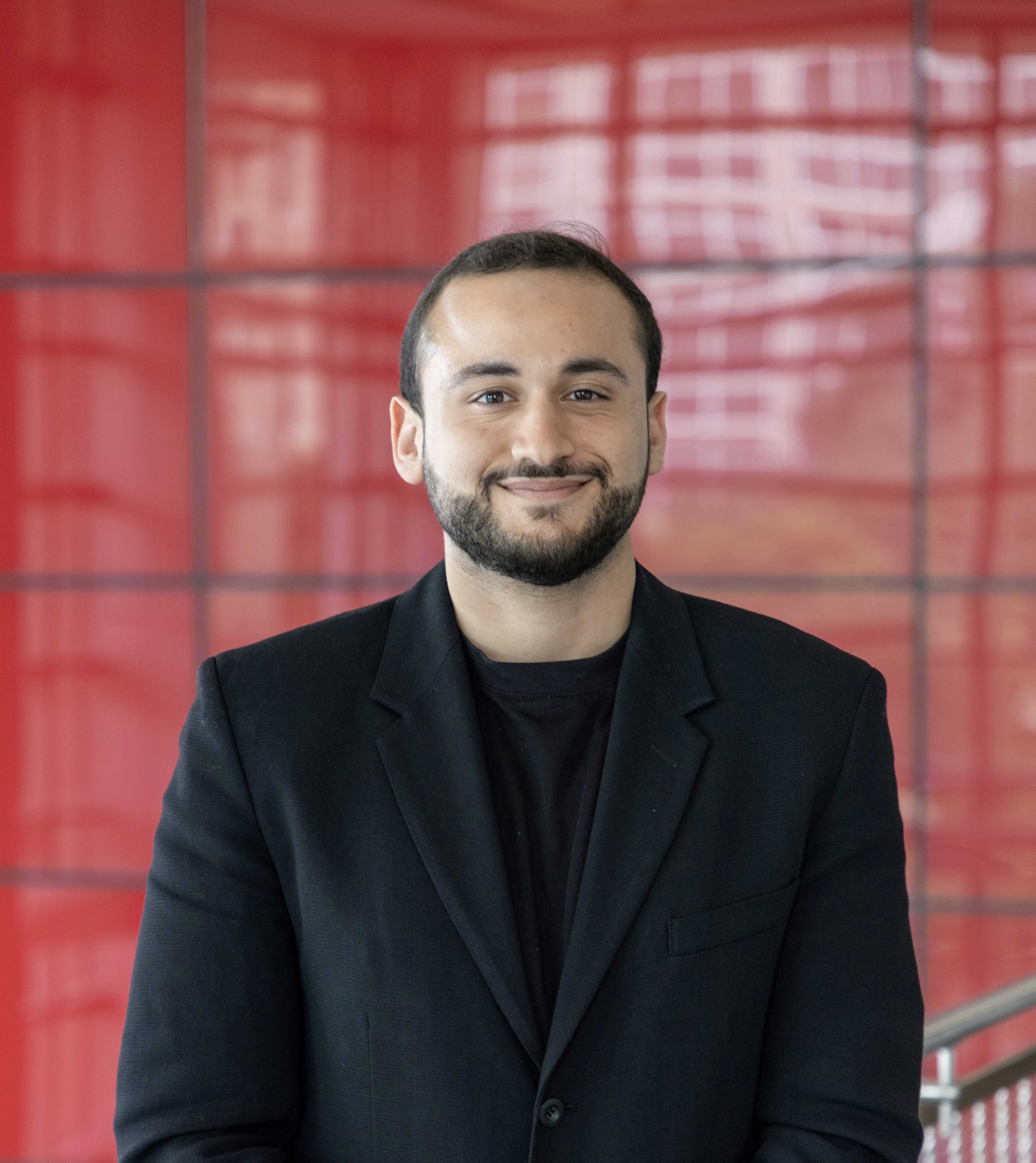 Staff member Carlos Mendieta