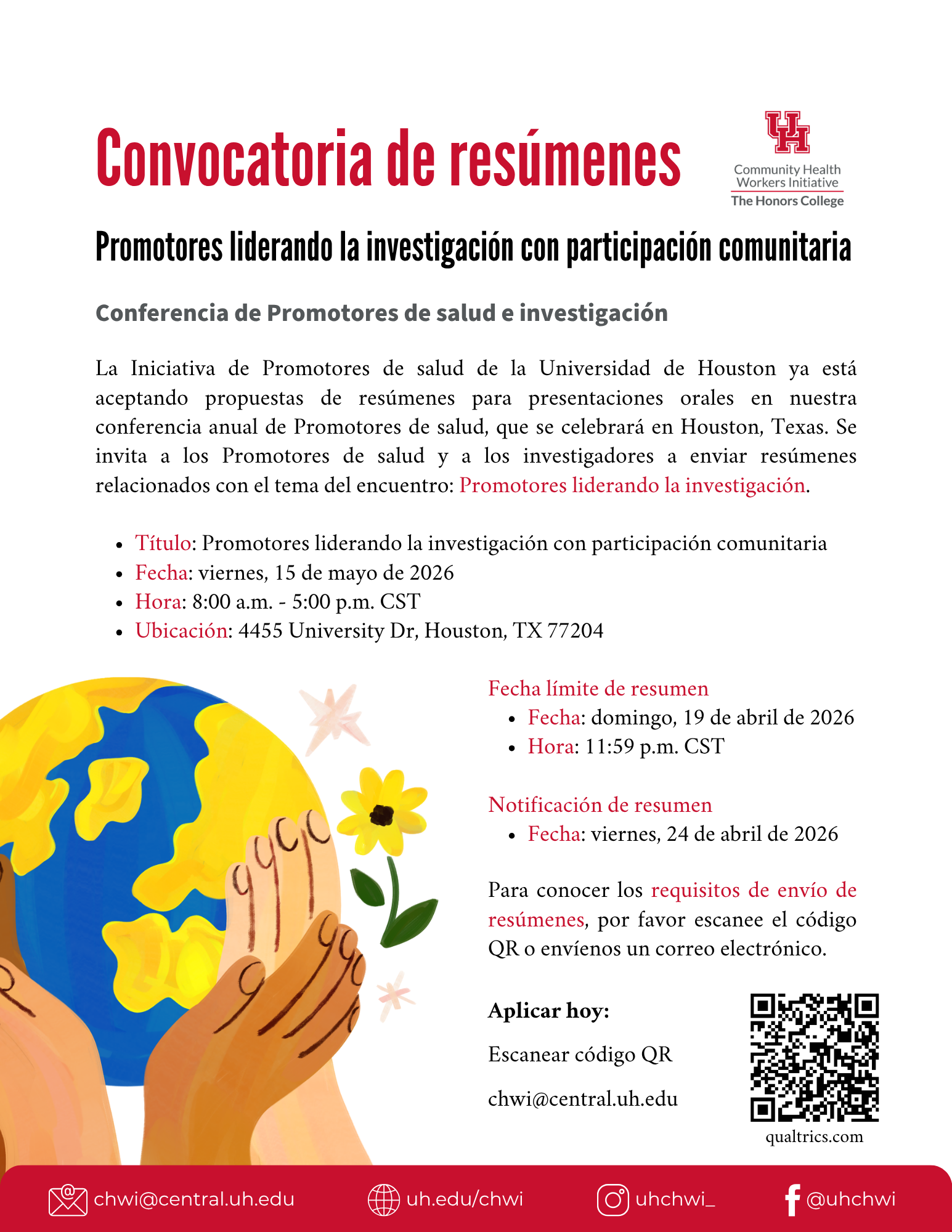 Convocatoria de resúmenes