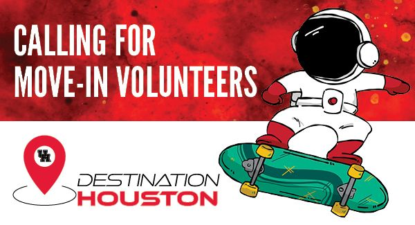 calling for move-in volunteers