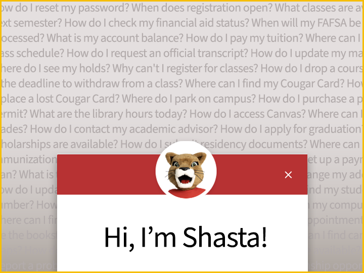 Shasta Chatbot