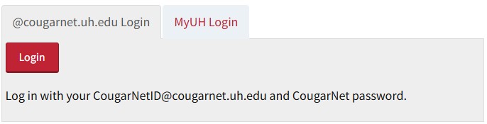 New AccessUH Login