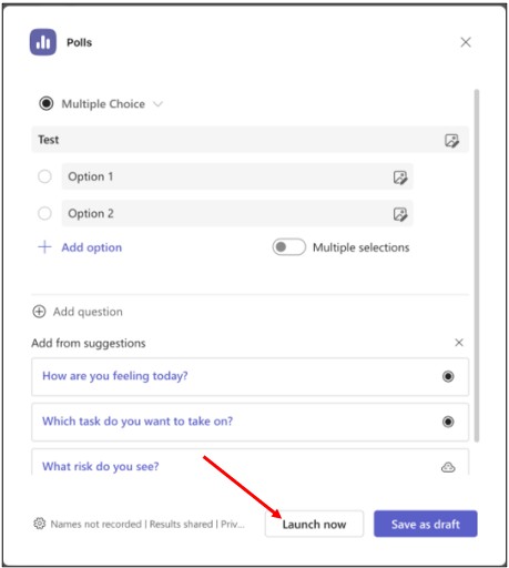 Conduct a Poll on a Mac