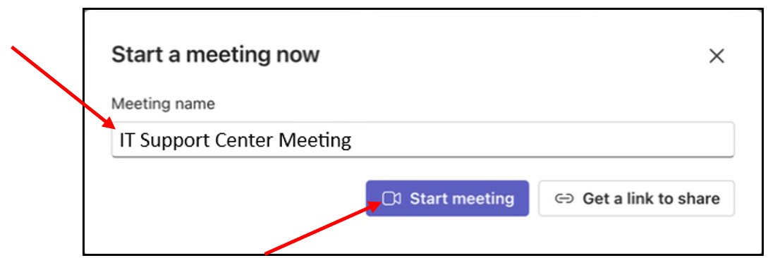 Start an Instant Meeting on a Mac