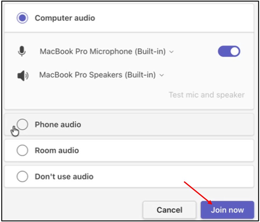 Start an Instant Meeting on a Mac