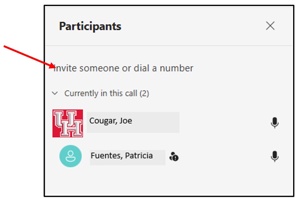 Start a Group Call Step 2