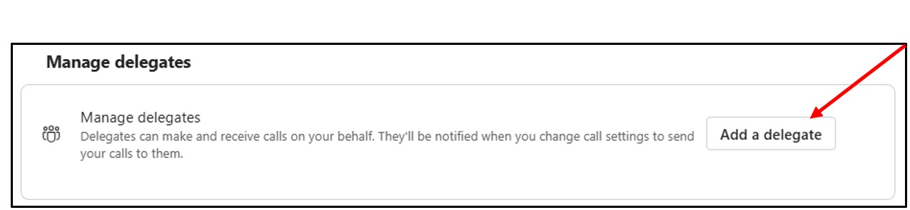 Assign a Delegate Step 3