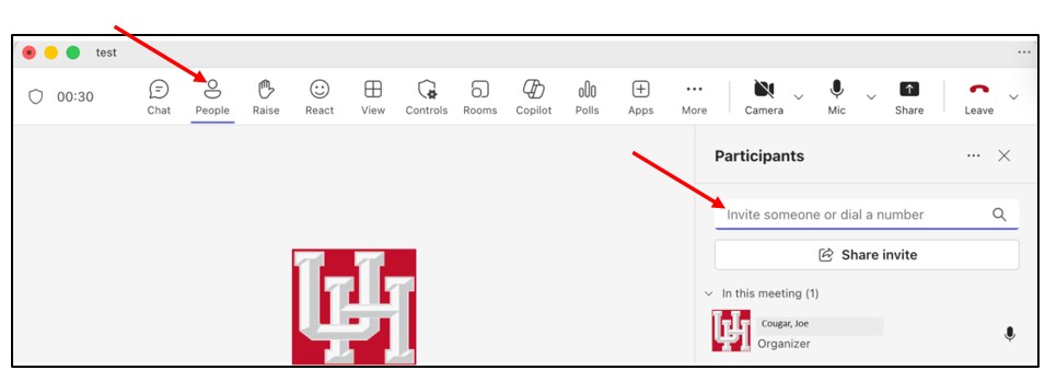 Add Participants to Meetings on a Mac