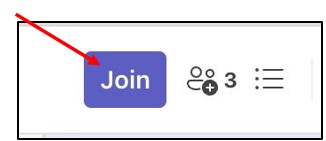 Join a Teams Meeting from Chat on a Mac