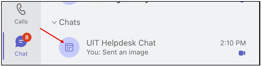 Join a Teams Meeting from a Chat using a Mac