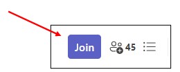 Join a Meeting via a Teams Chat