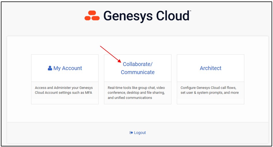 Select Collaborate/Communicate