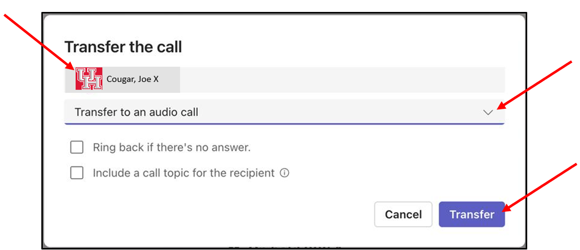 Transfer a Call on a Mac