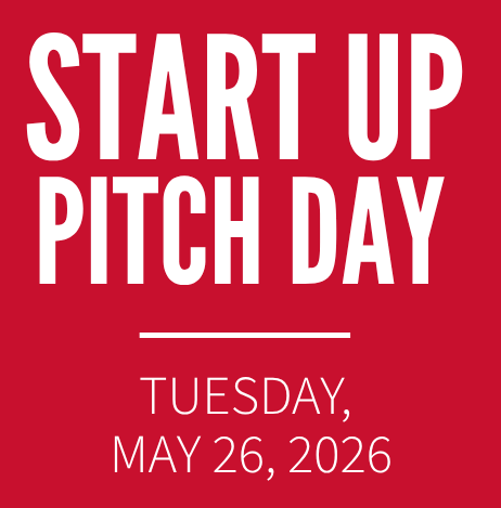 Start-up Pitch Day on May 26, 2026 banner