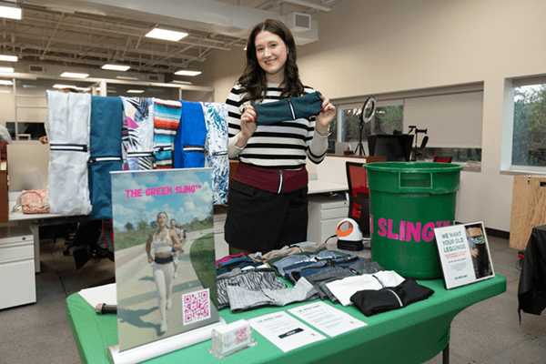 The Green Sling presents during Pitch Day