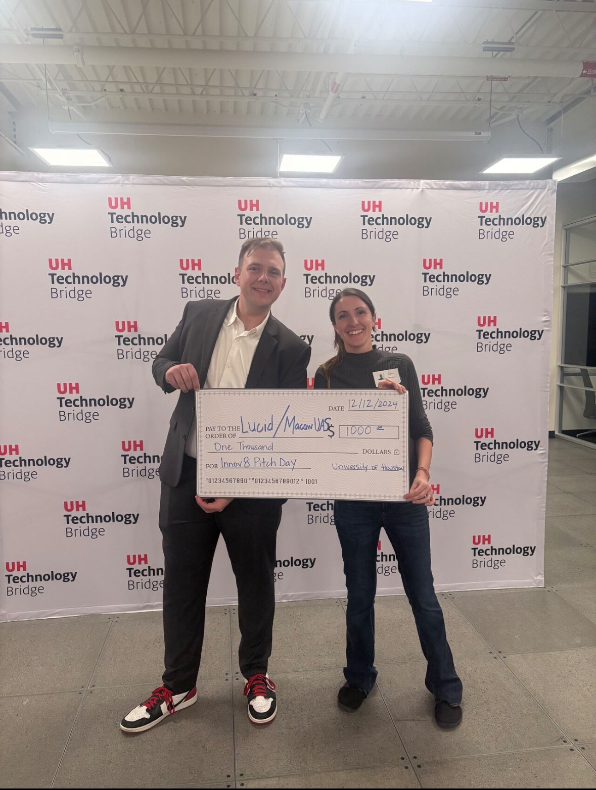 Macaw UAS and LUCID share 2nd place prize