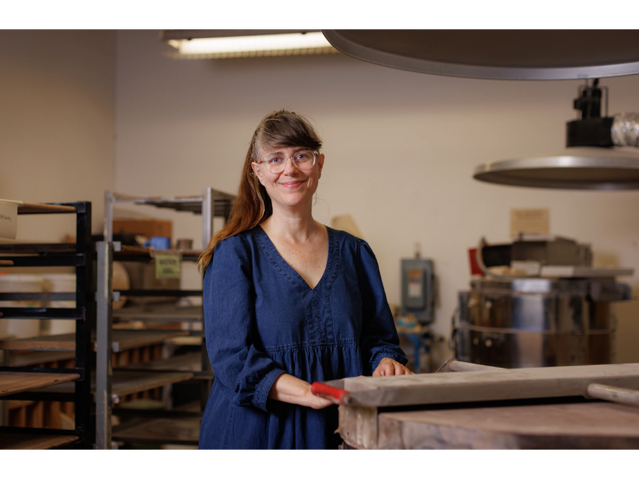 Anna Meyer photographed in studio
