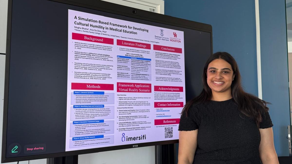 Megha Bhatia presents research