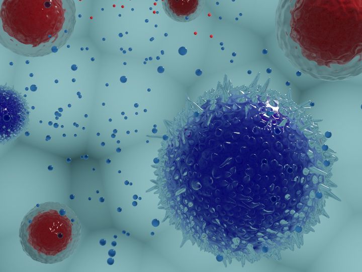 Cells releasing exosomes Getty small image