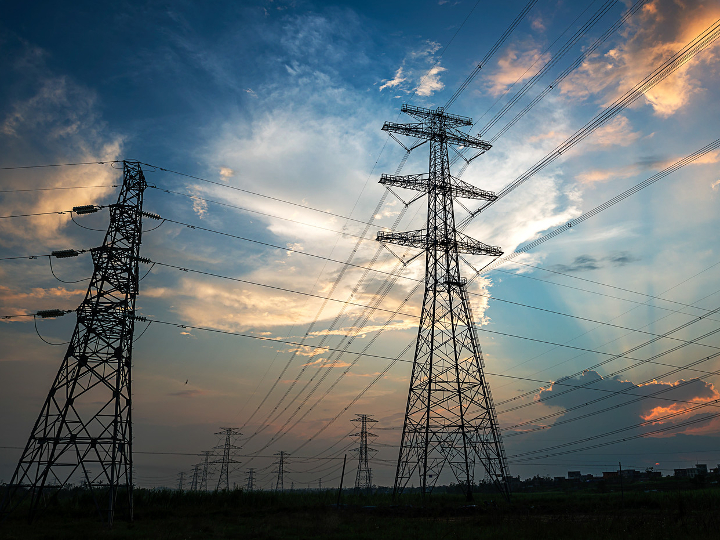 Electricity towers