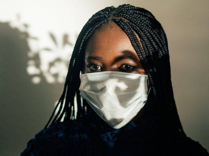 woman in mask woman in mask