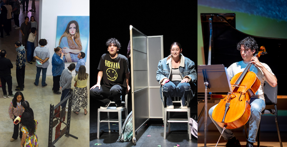 university of houston students from Kathrine G. McGovern College of the Arts showcase skills
