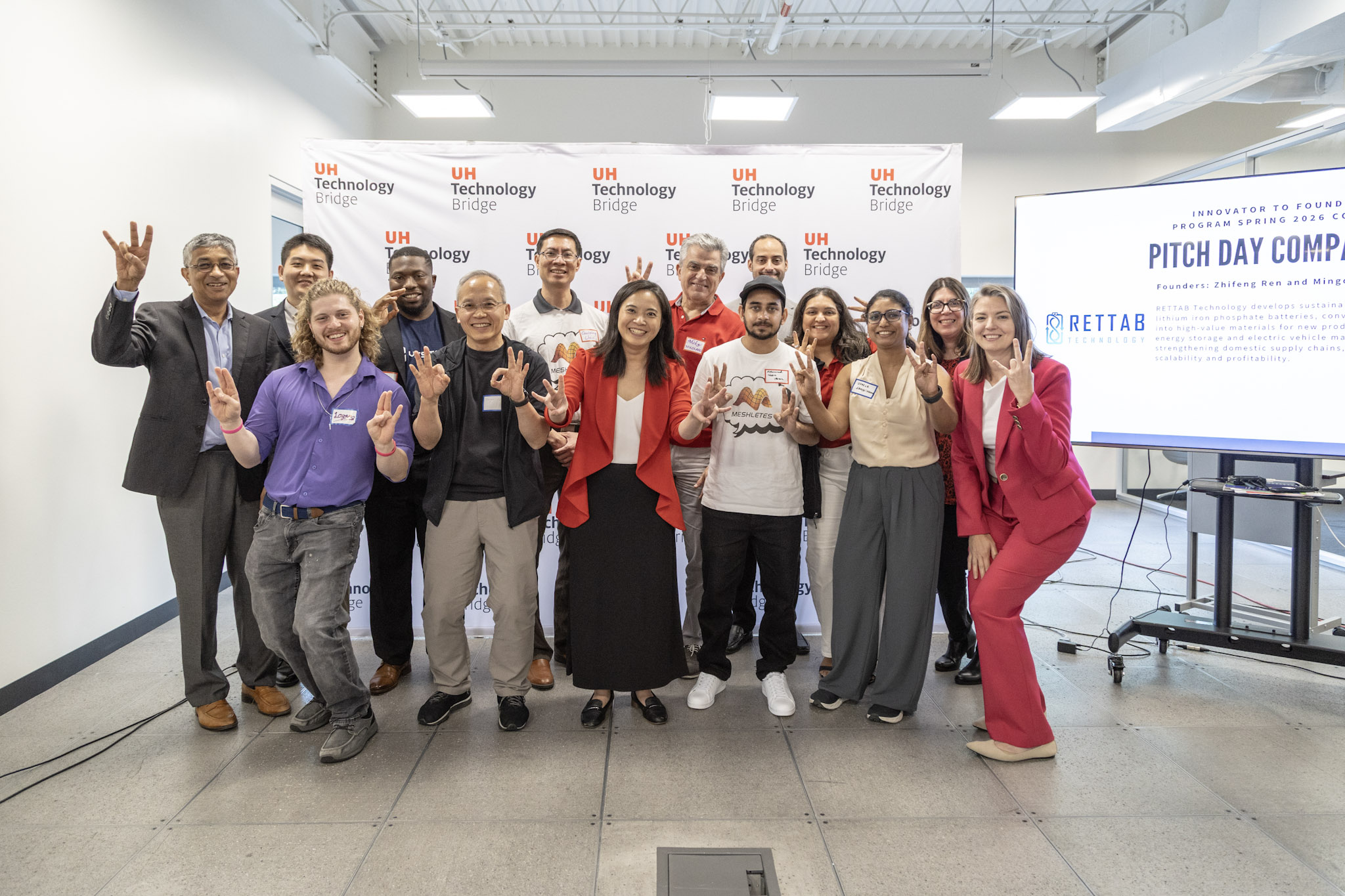 This is an image of the Innov8 Hub Startup Pitch Day Competitors.