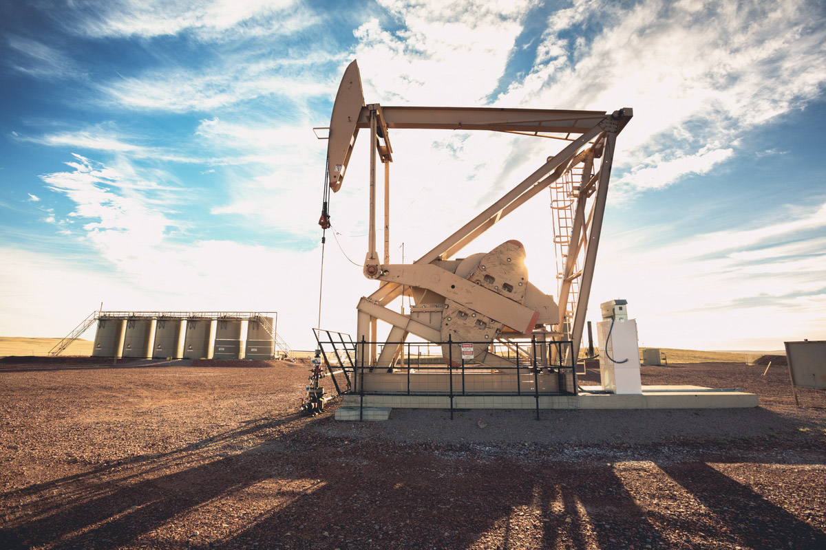 This is an image of an oilfield.