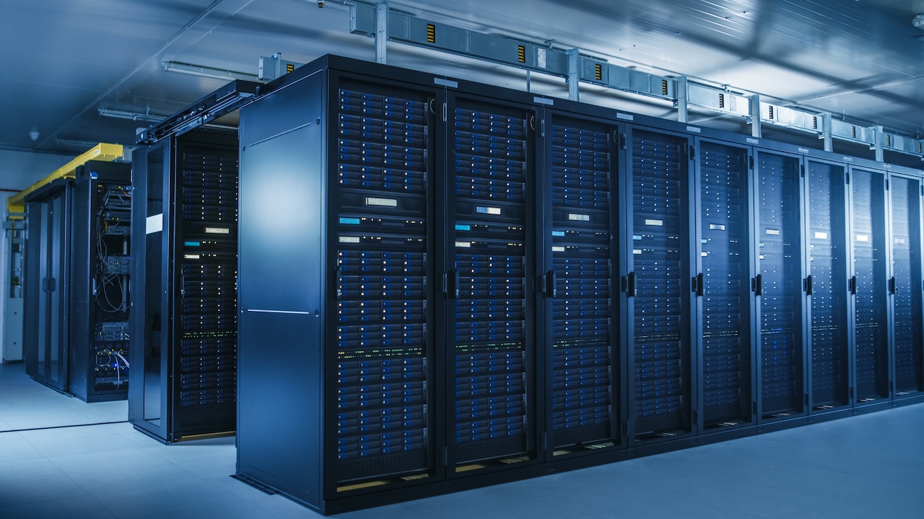 getty image of the inside of a data center 