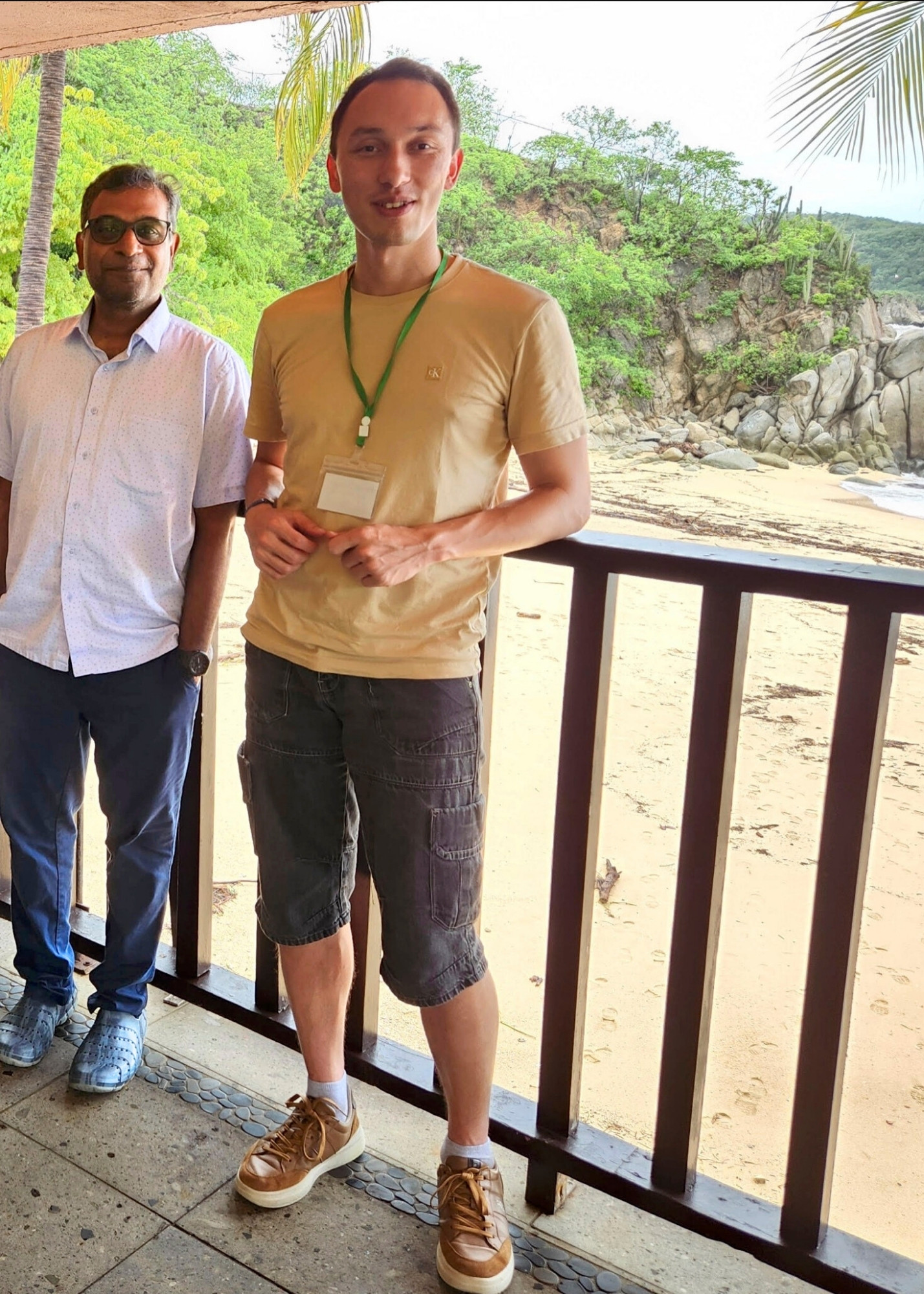 Gopal Pandurangan and Fabien Dufoulon at PODC