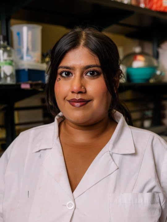 Sahar Ali, graduate student in UH’s Department of Biology and Biochemistry.