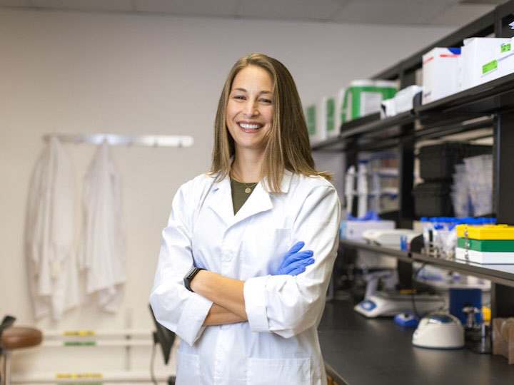 In August, Albecker received a $2.16 million federal grant to study salt tolerance in frogs.