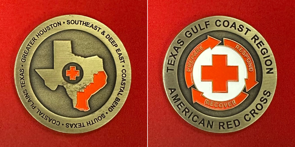 American Red Cross Challenge Coin