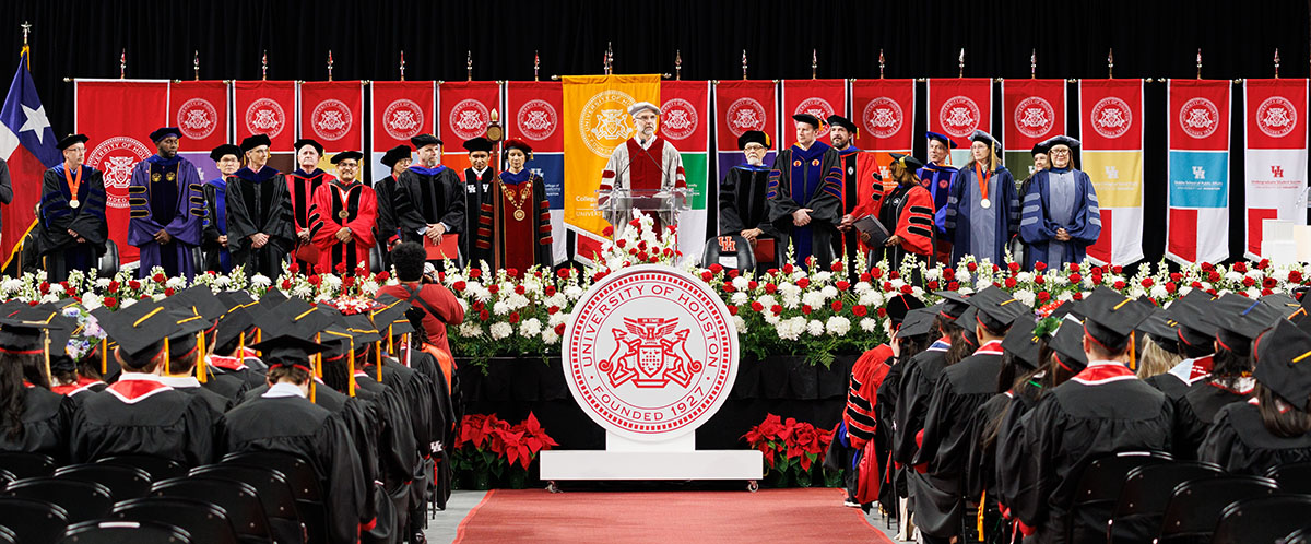 Commencement cerememony.