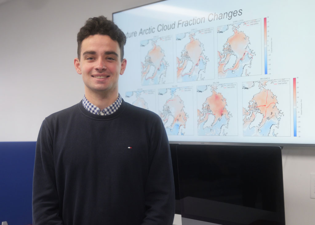 Ronin Costello, EAS Ph.D. student.