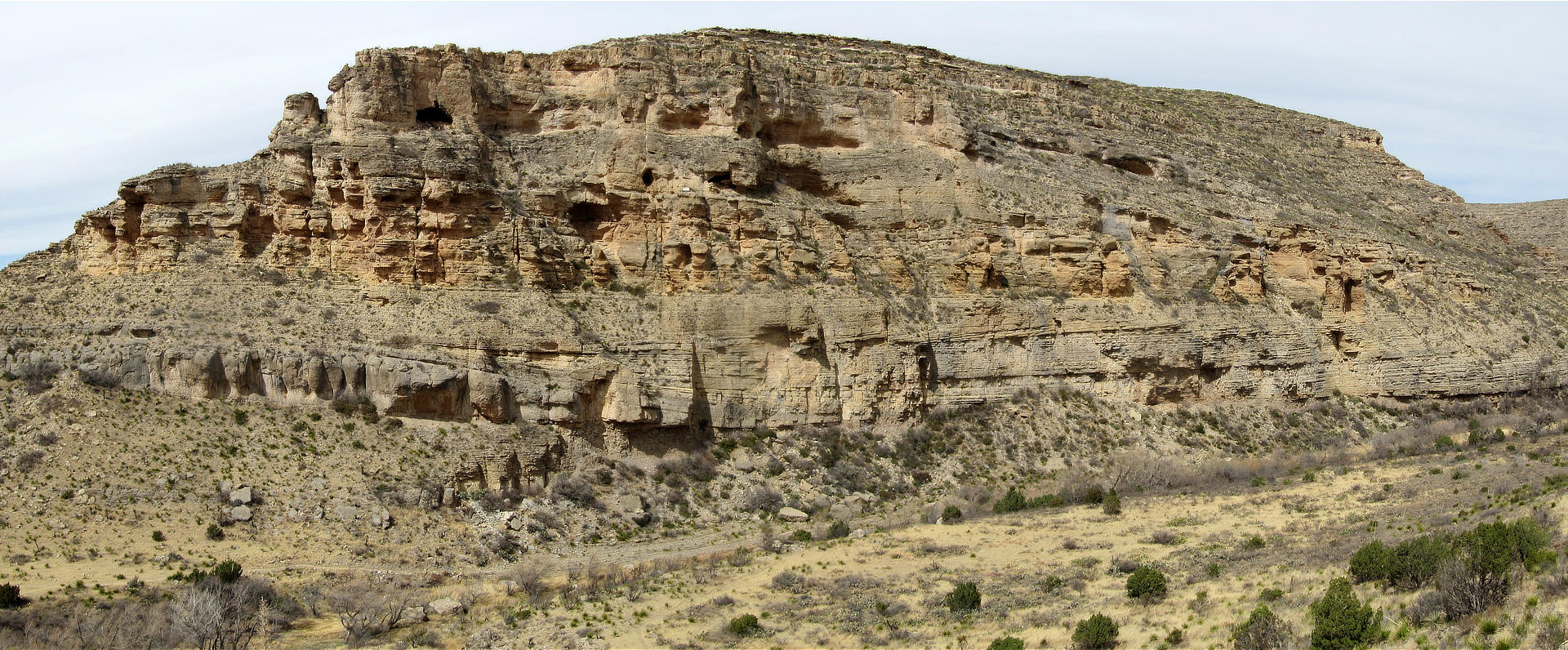 Panoramic view of the Last Chance Canyon. (Image Credit: Kurt Rudolph)