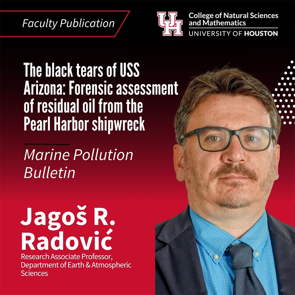 The black tears of USS Arizona: Forensic assessment of residual oil from the Pearl Harbor shipwreck