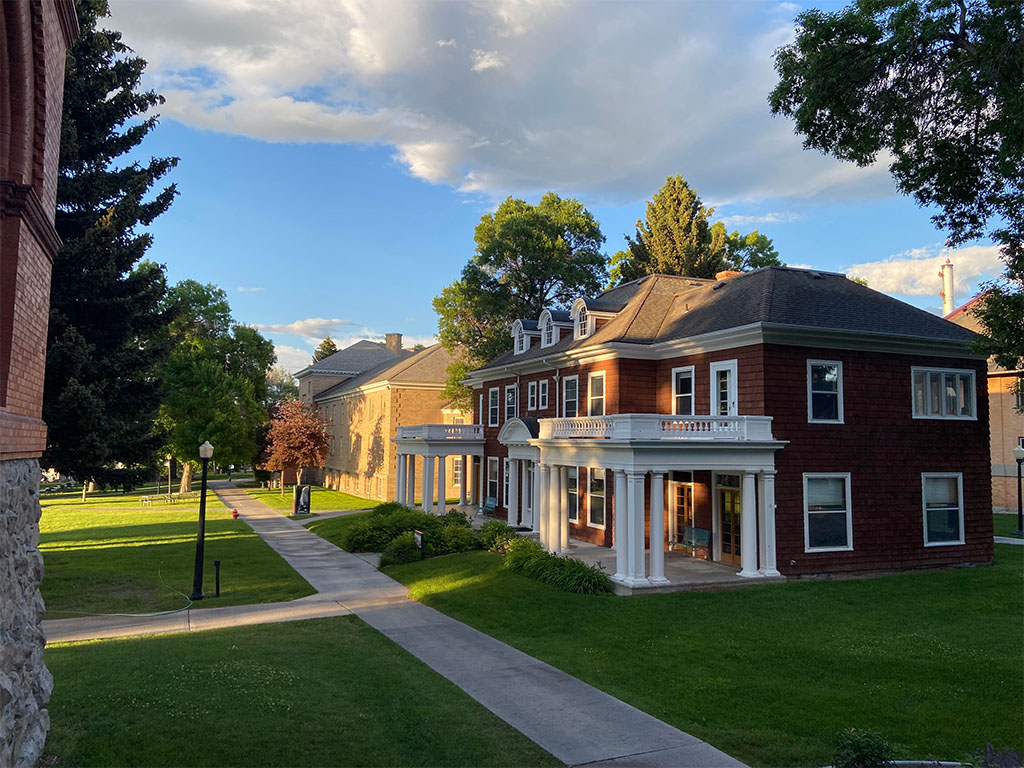 The University of Montana Western campus. Photo credit: Jack McLaughlin, TA