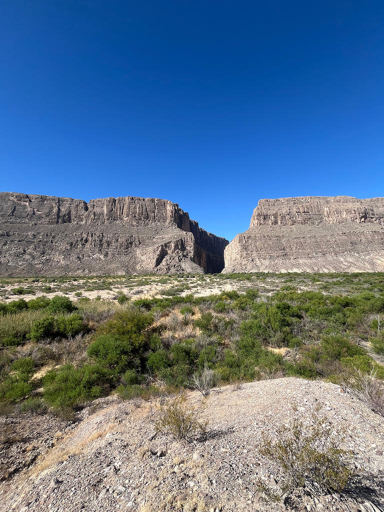 Photo Credit: TA Michael Daniel - View of the scenic Santa Elena Canyon.