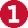 Number 1 icon