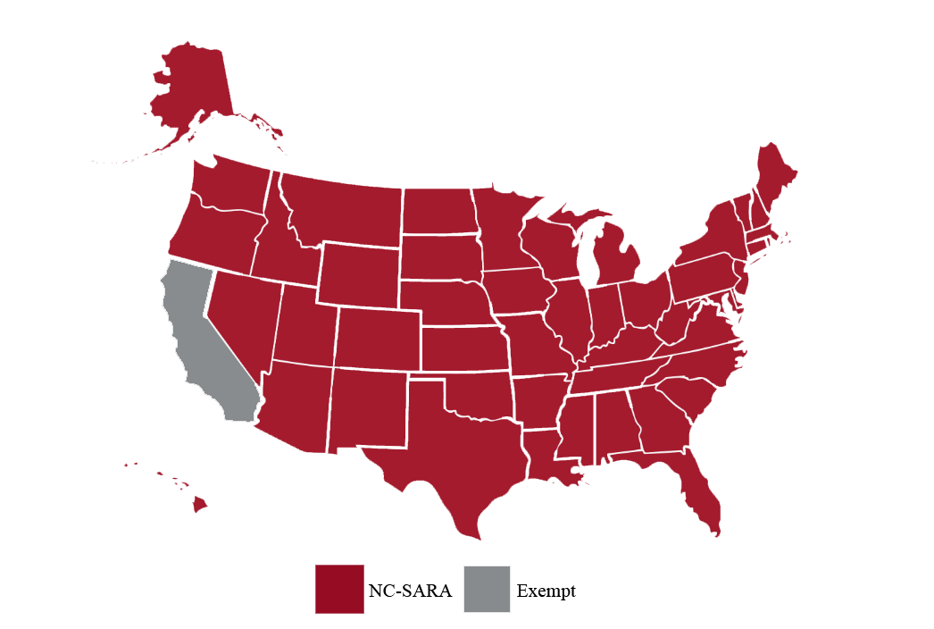 State Authorization Map